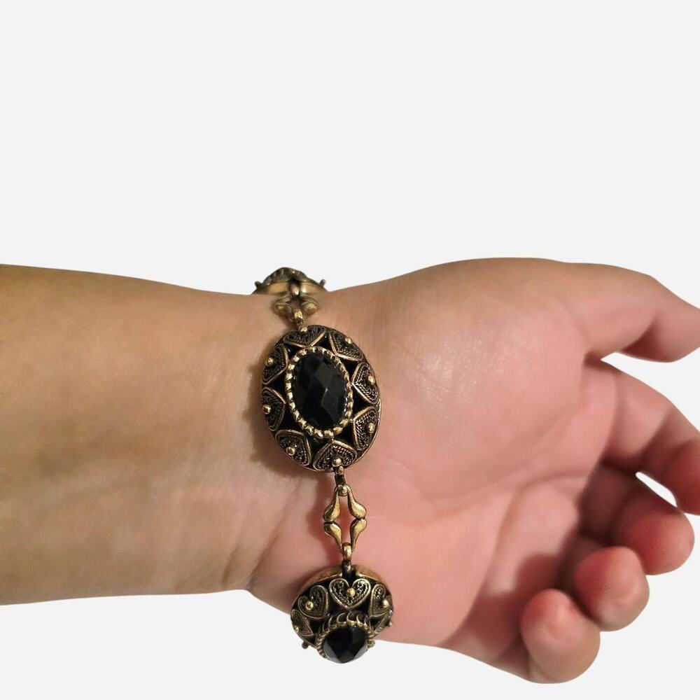 Lucky brand vintage style filigree bracelet